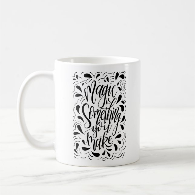 Magie ist etwas, das man Tasse macht (Links)