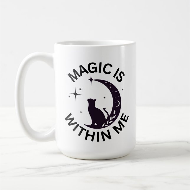 Magie ist in mir kaffeetasse (Links)