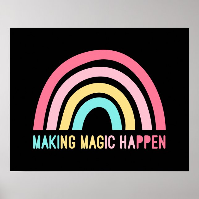 Magie passieren lassen poster (Vorne)