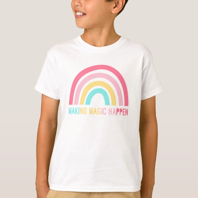 Magie passieren lassen T-Shirt (Vorderseite)