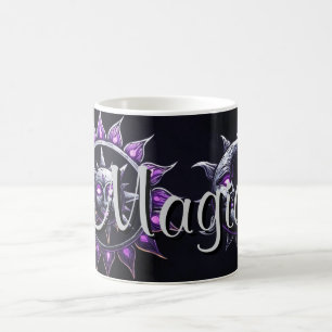 Magie Sonne und Mondkunst Kaffeetasse