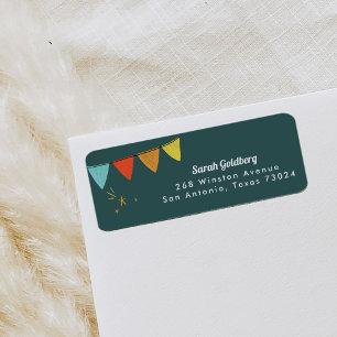 Magie turquoise Afficher les étiquettes d'adresse 