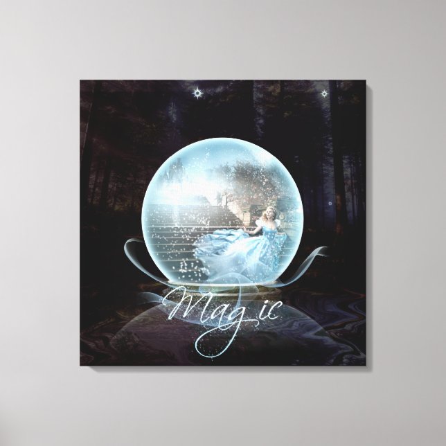 Magie - überzogene Canvas Leinwanddruck (Vorderseite)