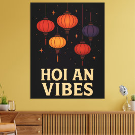 Magie von Hoi An – Laternenkunst  Leinwanddruck