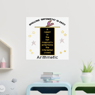 Magier Hat Rechtschreibung Arithmetic Gold Stars Foliendrucke