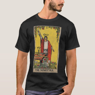 Magier Tarot Okkult Wahrsagung Hellseher Geschenk T-Shirt
