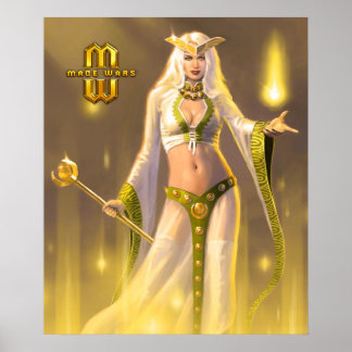 Magier Wars® Priestess of Westlock Poster (20x24)