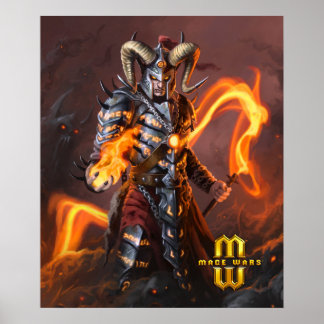 Magierkrieger® Hexenmeisterposter (20x24) Poster