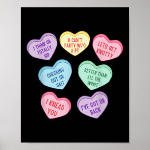 Magiertherapeut Valentines Magier Herztherapie Poster