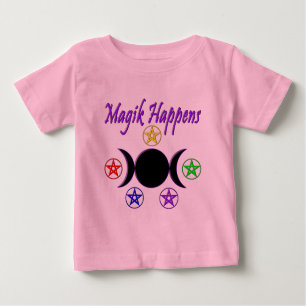 Magik geschieht baby t-shirt