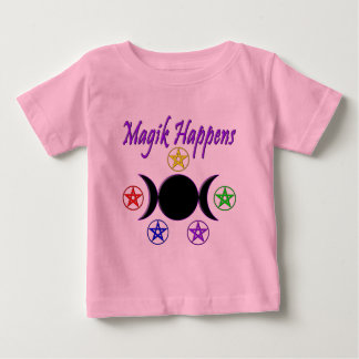 Magik geschieht baby t-shirt