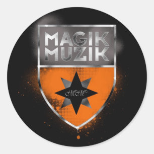 Magik Muzik Aufkleber