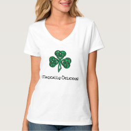 Magisch köstlich! Kleeblatt-St Patrick Tag T T-Shirt