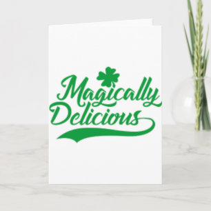 Magisch köstlichen St Patrick Tag Karte
