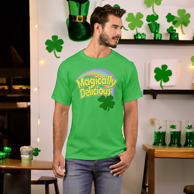 Magisch köstlicher Regenbogen T-Shirt (magically delicious st patricks day lucky charms tshirt)