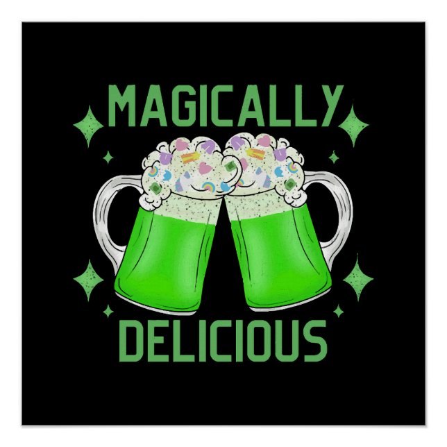 Magisch lecker poster (Vorderseite)