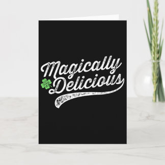Magisch leckere lustige St. Patrick's Day Karte