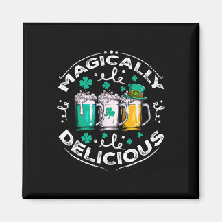 Magisch leckere St. Patricks Day Bier trinken Magnet