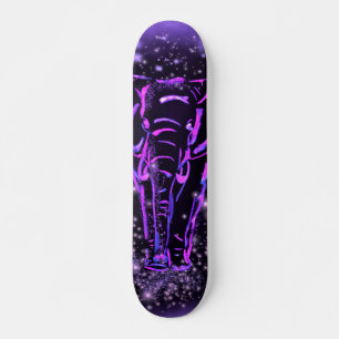 Magisch Lila rosa Elefantenskateboard Skateboard