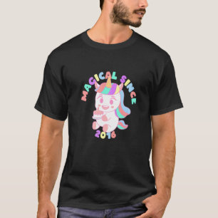 Magisch Seit 2016 Einhorn 6. Geburtstag T-Shirt