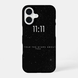 Magische 11:11 Angelnummer iPhone 16 Hülle