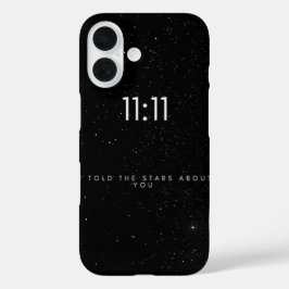 Magische 11:11 Angelnummer iPhone 16 Hülle