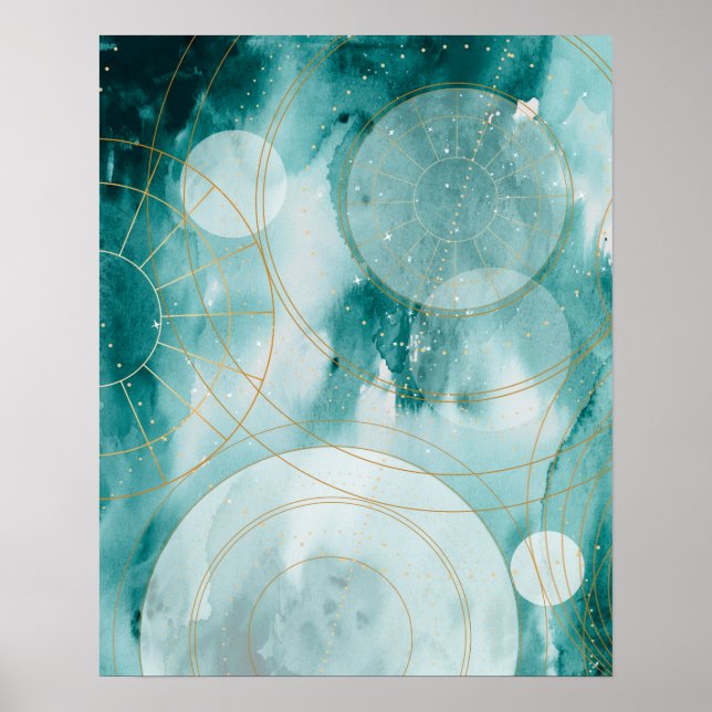 Magische Abschluss-Sterne II Poster (Vorne)