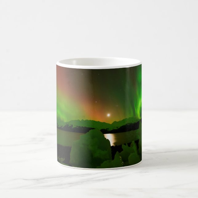 Magische Aurora Kaffeetasse (Mittel)