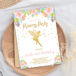 Magische benutzerdefinierte Party-Karte für Mädche Einladung