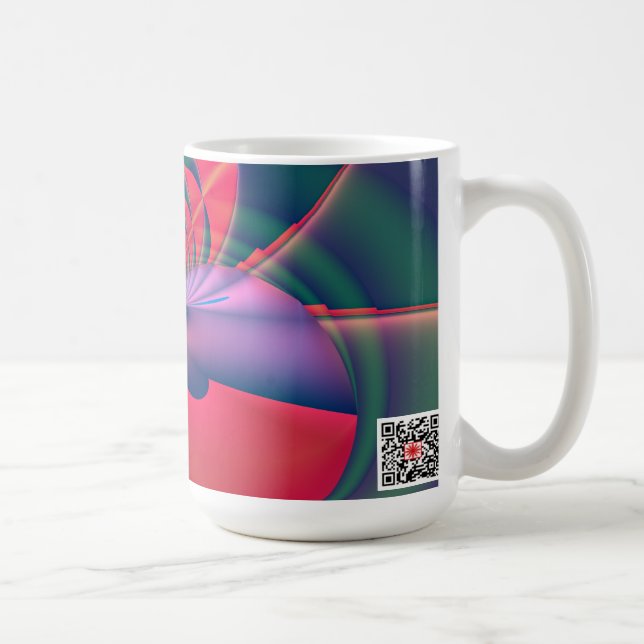 Magische Blume Kaffeetasse (Rechts)