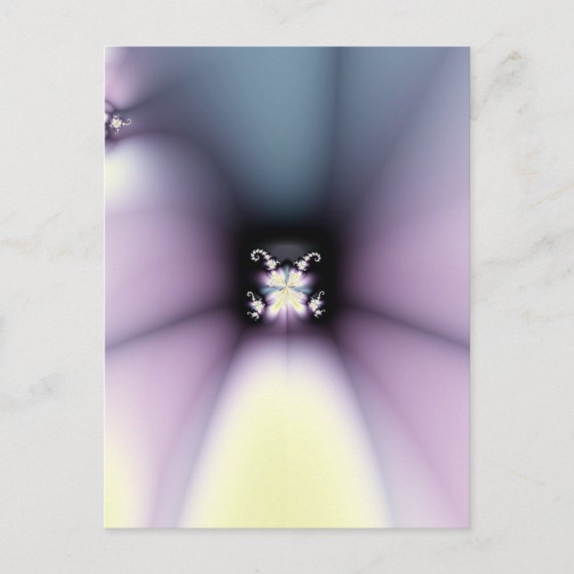 Magische Blume Postkarte (Vorderseite)