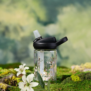 Magische Blumenfee Monogramm Trinkflasche
