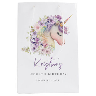 Magische Blumenzwiebeln Geburtstagsgeschenktaschen Mittlere Geschenktüte