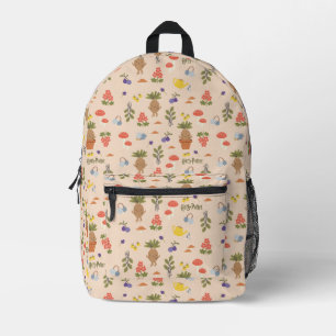 Magische Blüten Alraun-Muster Bedruckter Rucksack