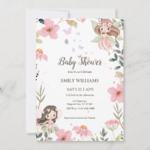 Magische Boho-Fee-Baby-Shower-Einladung