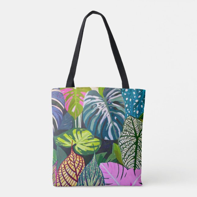 Magische Botanik-Tasche Tasche (Rückseite)