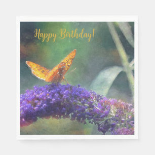 Magische Butterfly Serviette