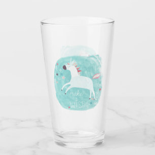 Magische Einhorn-Gruppe - machen Sie einen Wunsch Glas