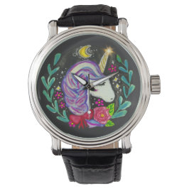 Magische Einhorn-Schwingungen  Armbanduhr