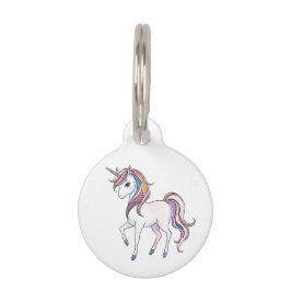 Magische Einhornträume - Whimsical Fantasy Design Haustiermarke