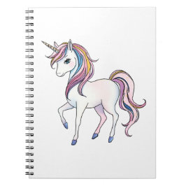 Magische Einhornträume - Whimsical Fantasy Design Notizblock