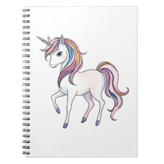 Magische Einhornträume - Whimsical Fantasy Design Notizblock