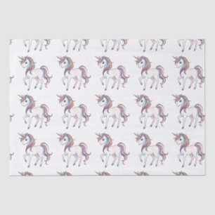 Magische Einhornträume - Whimsical Fantasy Design Seidenpapier