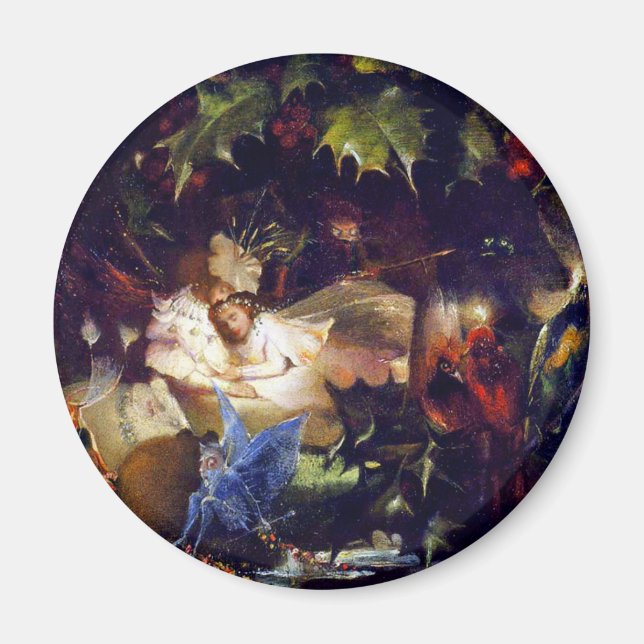 Magische Fantasy-Malerei: Der Märchenbower Magnet (Vorne)