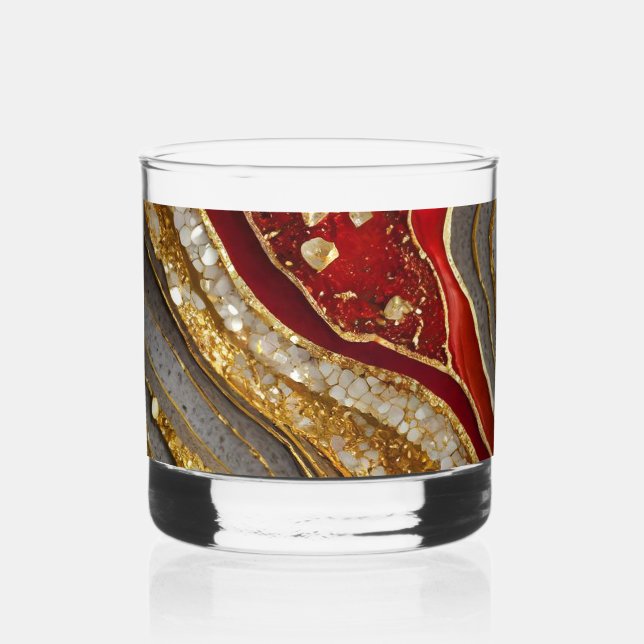 Magische Fantasy Themed Tasse Whiskyglas (Vorderseite)