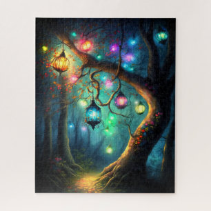 Magische Fee verzauberter Forest Fantasy Pixie Sta