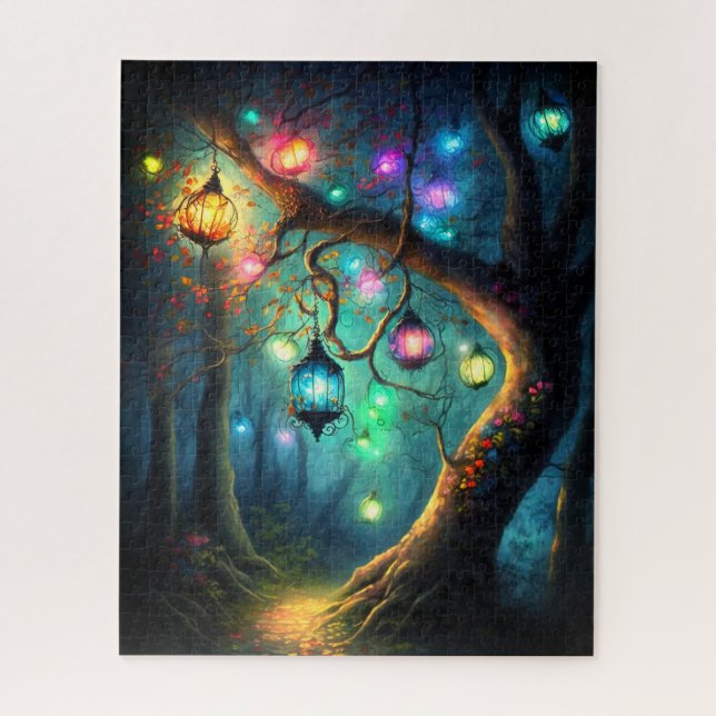 Magische Fee verzauberter Forest Fantasy Pixie Sta (Vertikal)
