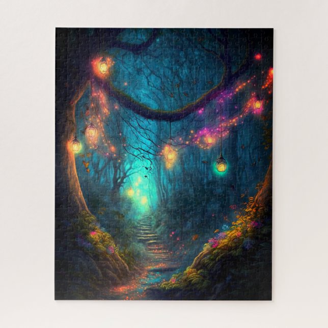 Magische Fee verzauberter Forest Fantasy Pixie Sta (Vertikal)