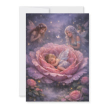 Magische Feen-Baby-Shower-Einladung