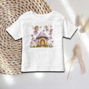 Magische Feen Lila Garten Kleinkind T-shirt